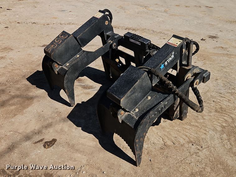 Star Industries skid steer grapple bucket - EO7046