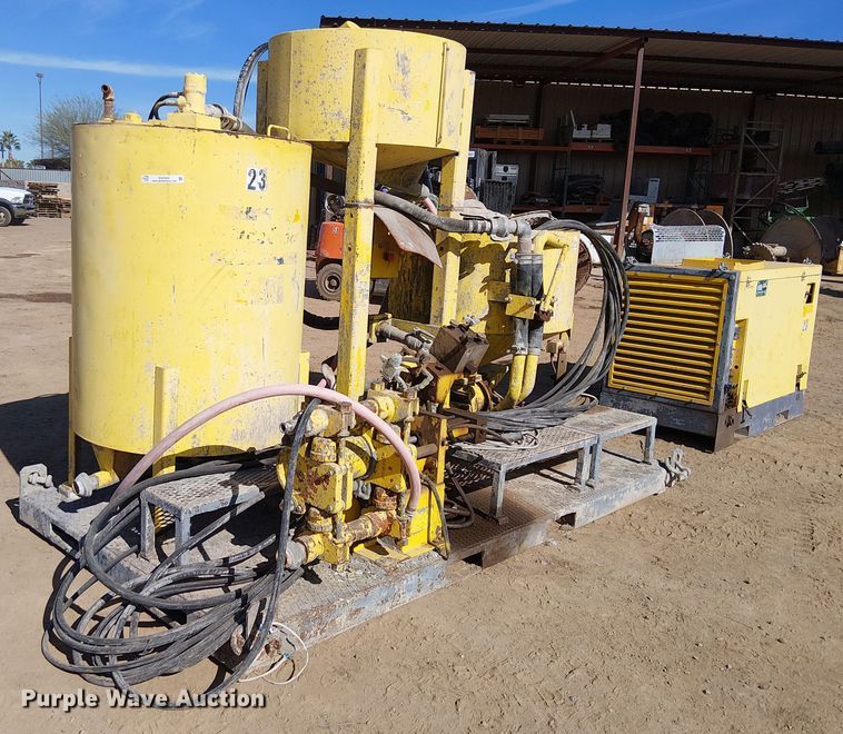 2009 Atlas Copco Unigrout Flex D grout pump - EQ7033