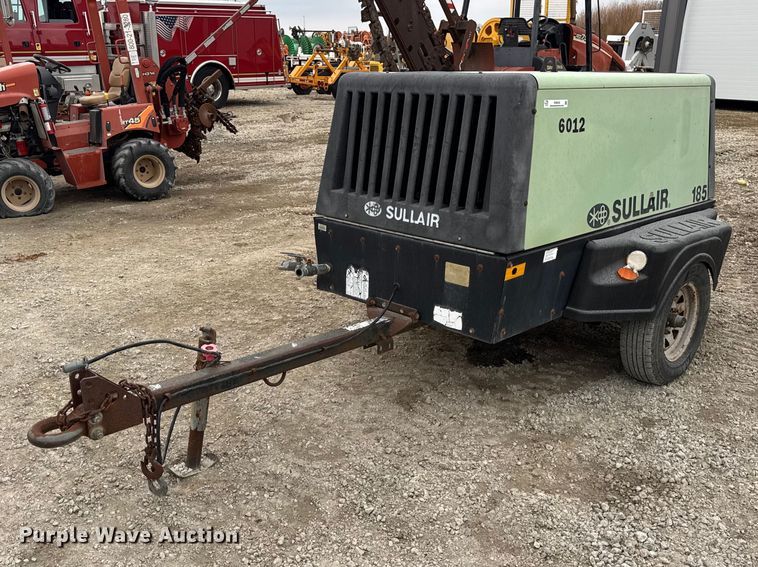 Sullair 185 air compressor - ER0438