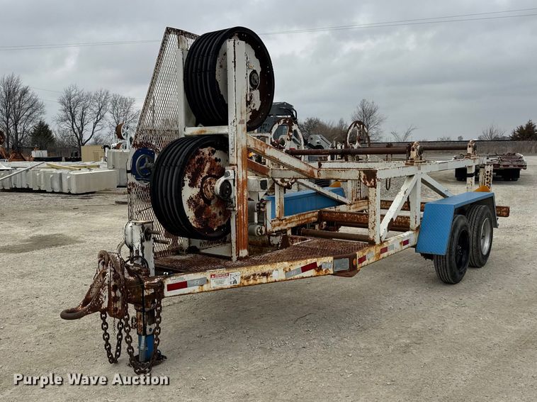 2002 Wagner Smith T-BWT-3-31-2RC reel trailer - ER0441