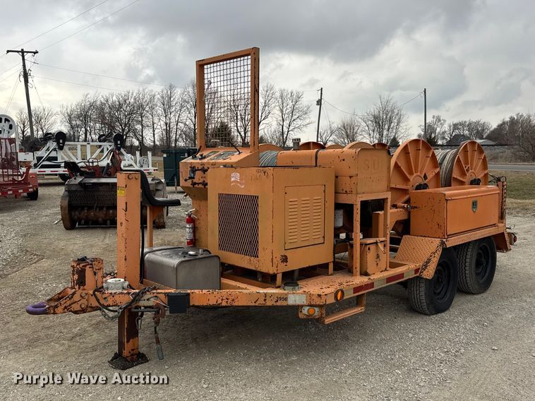 1997 Sherman & Reilly PLW180 cable puller trailer - ER0444