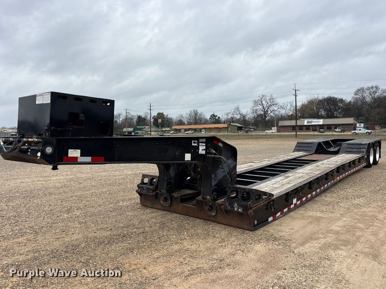 2022 Rampant Trailers LLC DG35 lowboy equipment trailer - ES8606