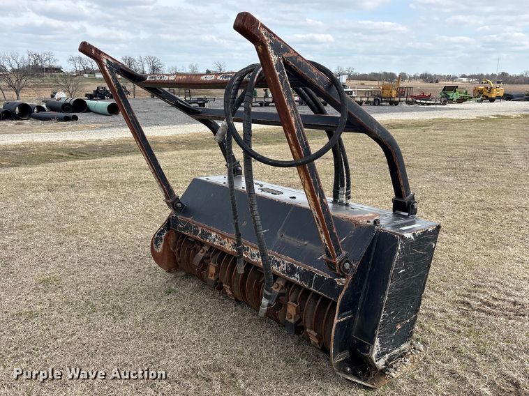 Gyro-Trac 500HF skid steer mulcher - ES8609
