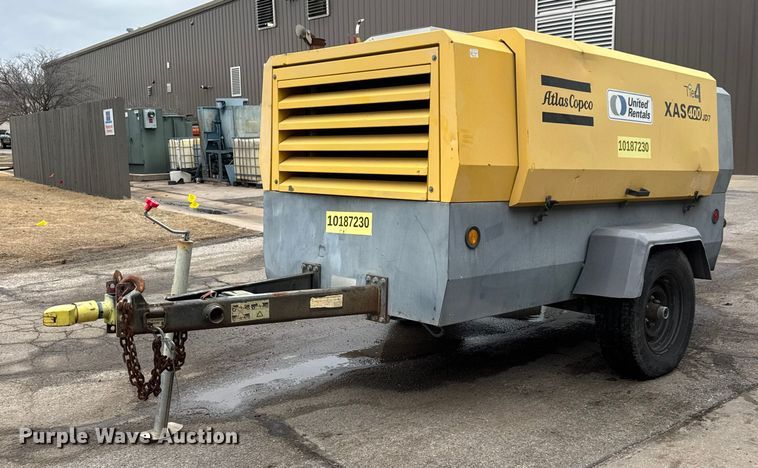 2013 Altas Copco XAS400JD7 Tier 4 air compressor - ET1557