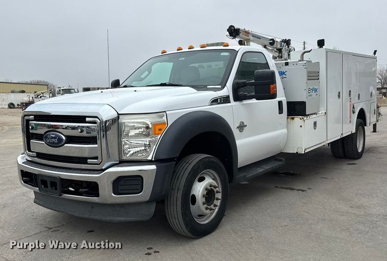 2013 Ford F550 utility / service truck - ET1640