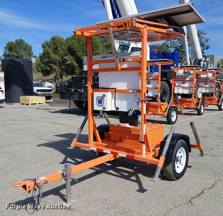 2021 Wanco WSDT3-F48 speed limit sign trailer - EU2624