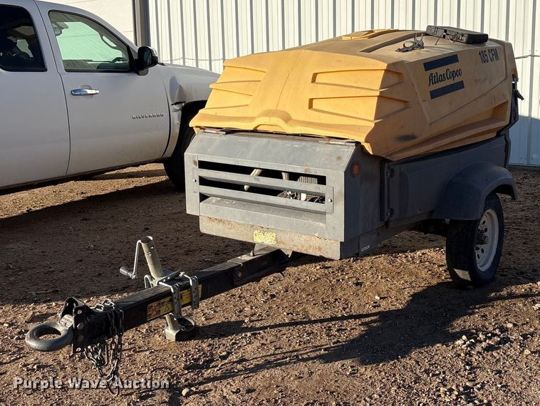 2016 Atlas copco XAS 185 KD7 air compressor - EU4840