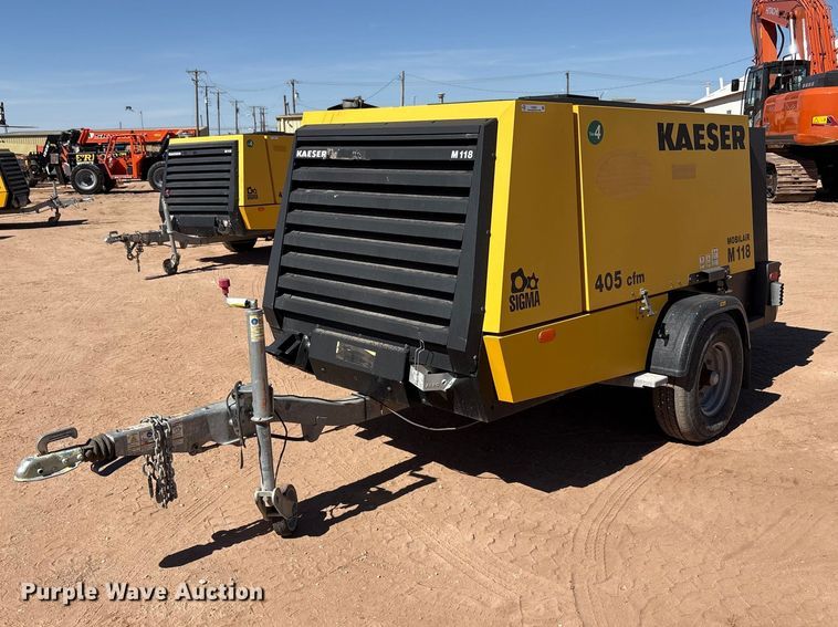 2021 Kaeser M118 air compressor - EU4921
