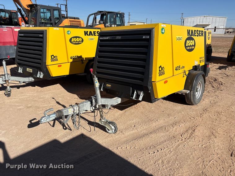 2022 Kaeser M118 air compressor - EU4934
