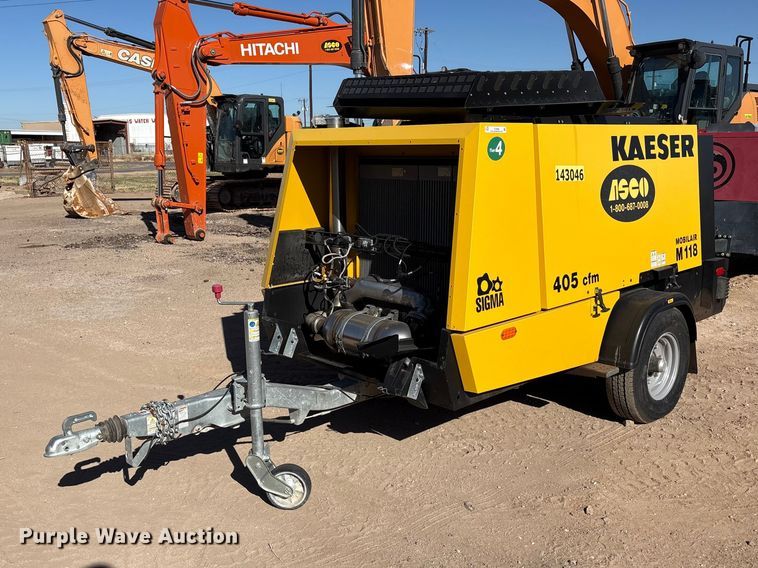 2022 Kaeser M118 air compressor - EU4936