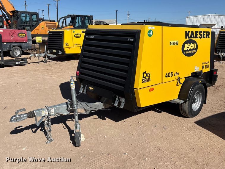 2022 Kaeser M118 air compressor - EU4938