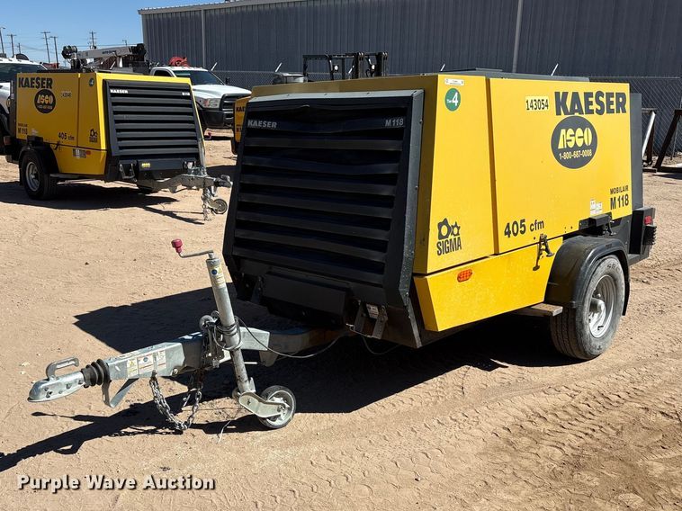 2022 Kaeser M118 air compressor - EU4943