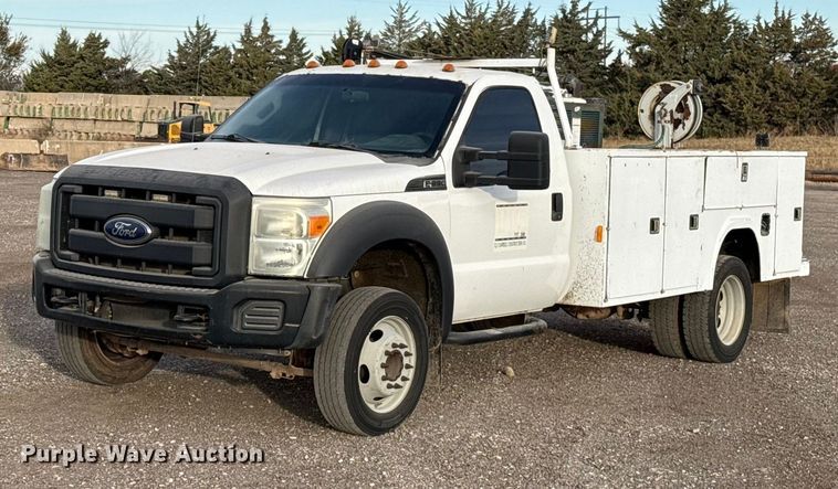2013 Ford F550 utility / service truck - EU5445