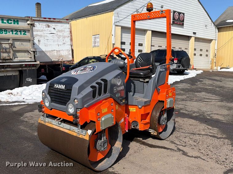 2023 Hamm HD12VV double drum vibratory roller - FB7980
