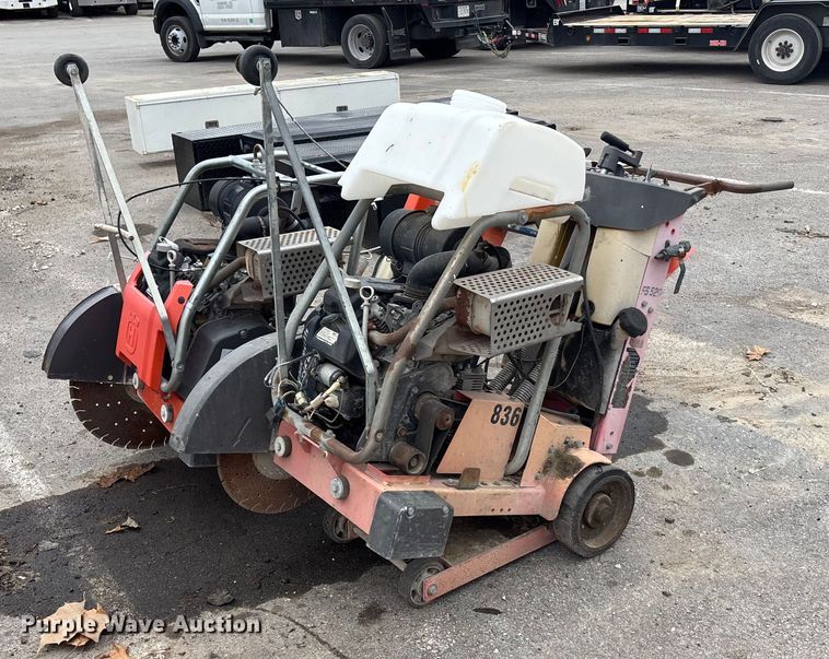 (2) Husqvarna FS 520 concrete saws - FC1592