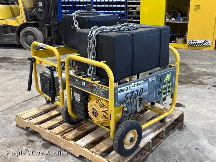 (2) McCullock generators - FG2765