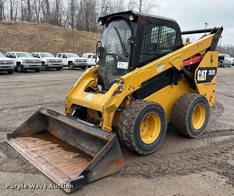 2018 Caterpillar 262D skid steer loader - FK1180