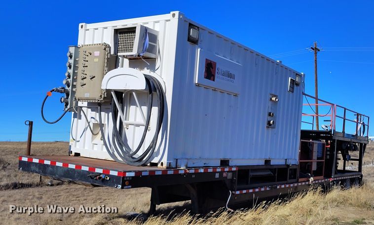 2006 Nuttall 350 SD equipment trailer with dewatering system - IH9411