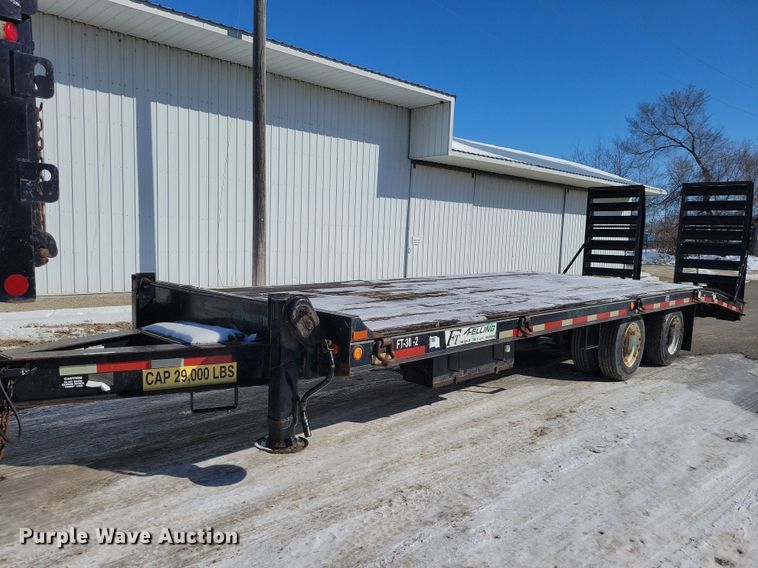 2008 Felling FT-30-2 equipment trailer - NK9828