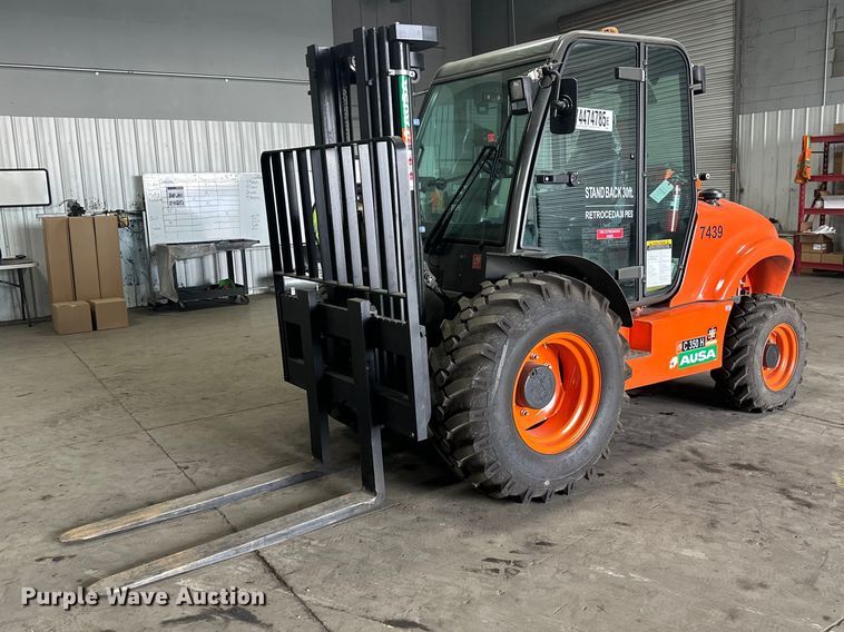 2018 Ausa C350H X4 forklift - YA2517