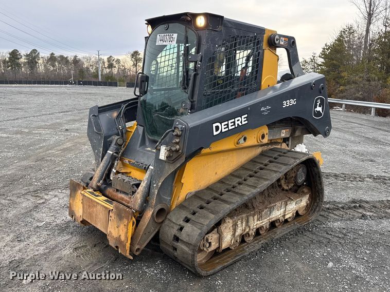2020 John Deere 333G tracked skid steer loader - YA2626