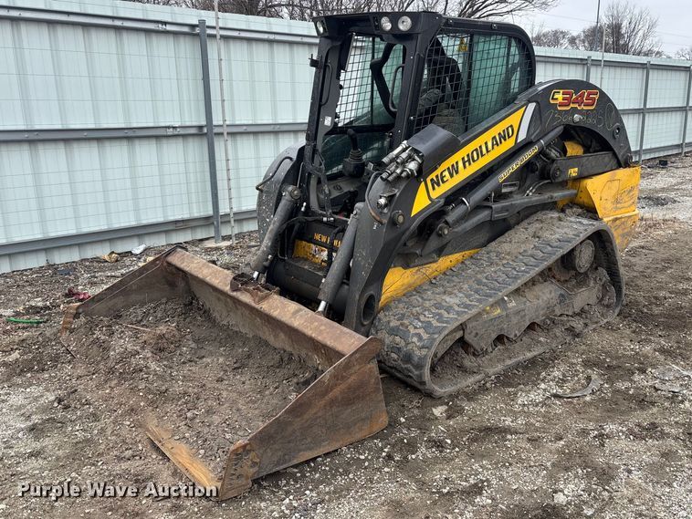 2023 New Holland C345 tracked skid steer loader - YA2655