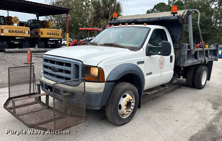 2007 Ford F450 Super Duty XL dump truck - DU2601