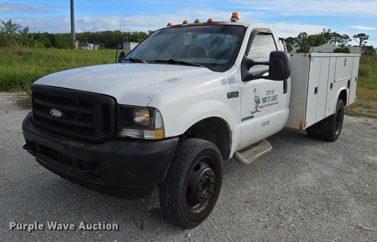 2003 Ford F450 Super Duty XL utility / service truck - DU2622