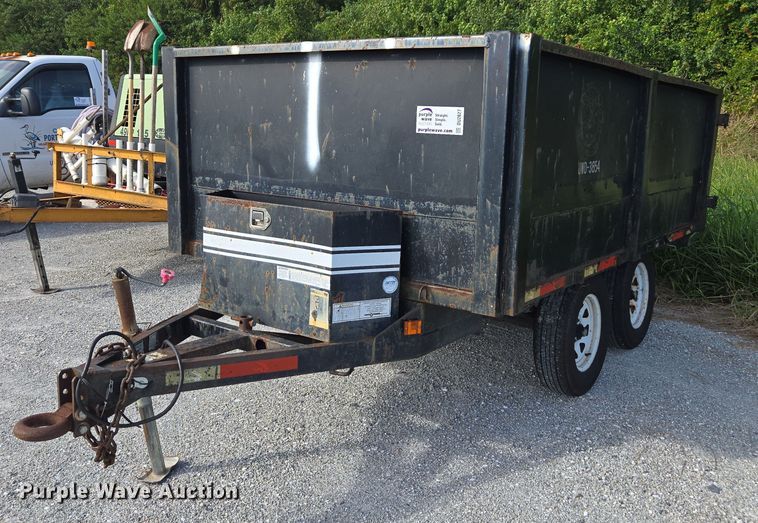 2012 U-Dump dump trailer - DU2627
