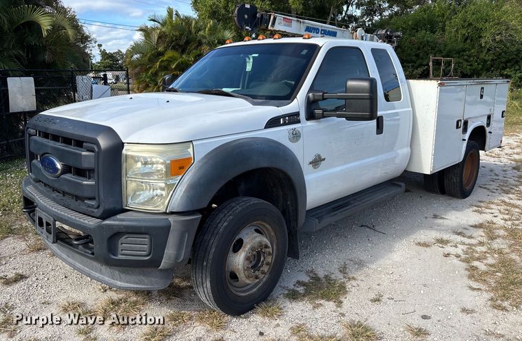 2015 Ford F550 Super Duty utility / service truck - DU2634