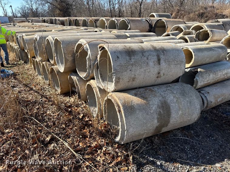 Approximately (100) concrete culverts - DZ4384