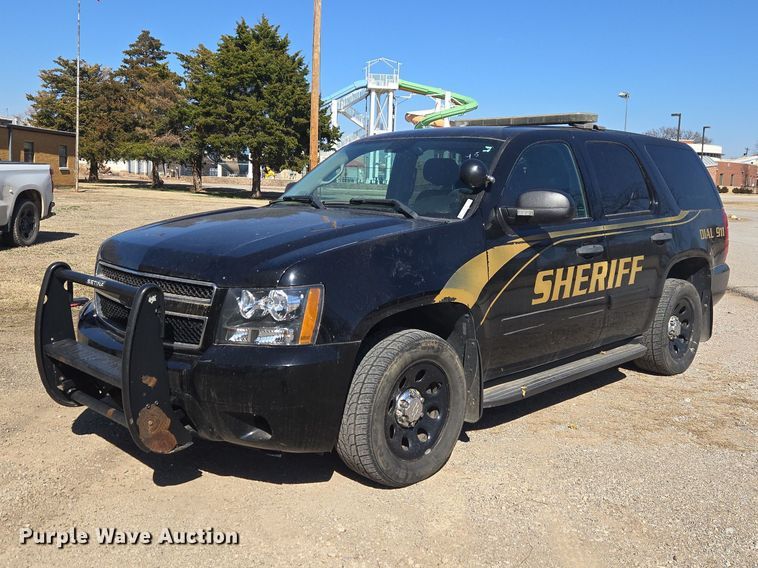 2013 Chevrolet Tahoe Police SUV - ET1286