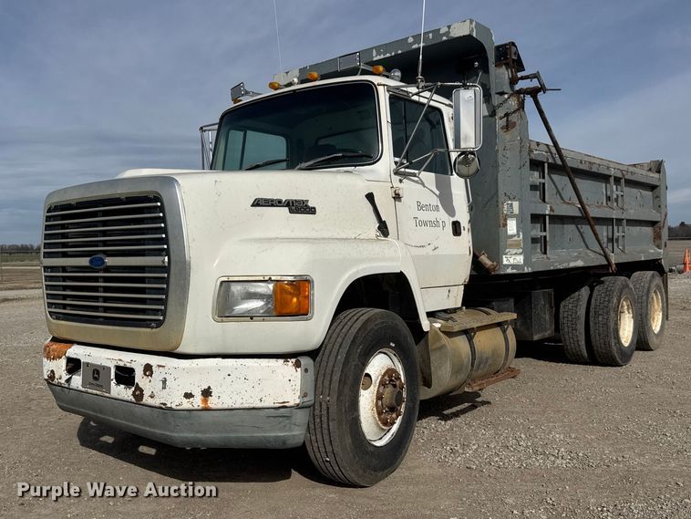 Ford Aeromax L9000 Construction Dump Truck For Sale | Purple Wave