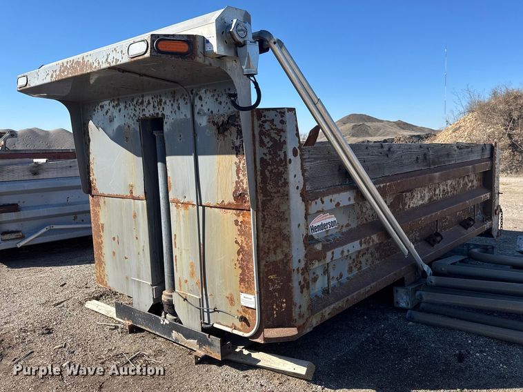 Henderson XD X 15 X 36 X TELE dump bed - ET1597