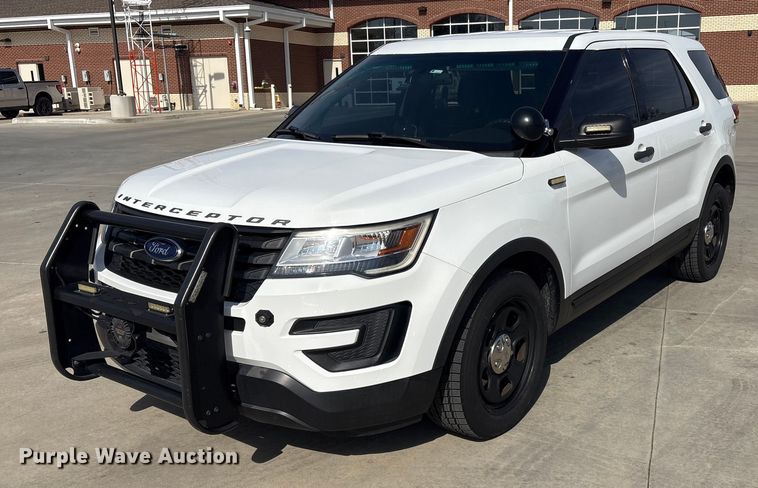 2018 Ford Explorer Police Interceptor SUV - EV2693
