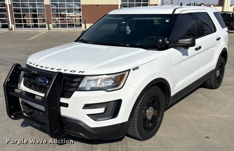2018 Ford Explorer Police interceptor SUV - EV2694