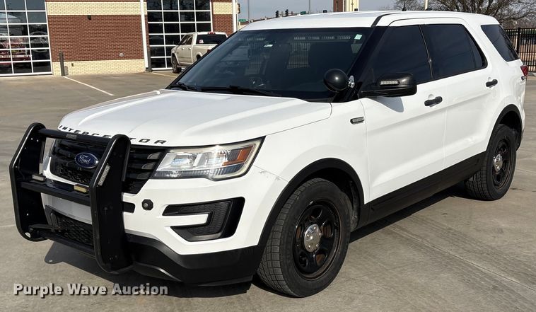 2018 Ford Explorer Police Interceptor SUV - EV2696