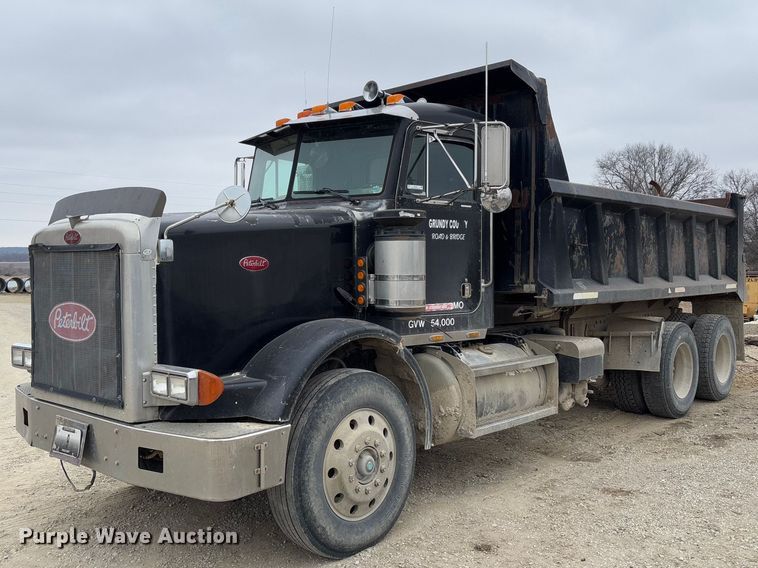 1989 Peterbilt 378 dump truck - FB3150