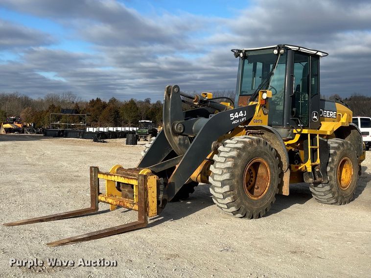 2006 John Deere 544J high lift wheel loader - FC1625