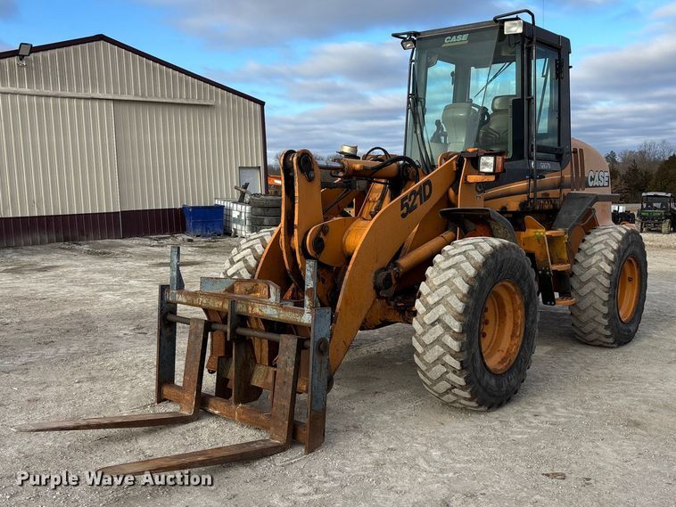 2008 Case 521D wheel loader - FC1626
