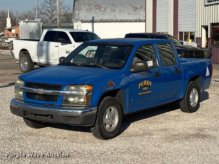 2007 Chevrolet Colorado Crew Cab pickup truck - FG0113