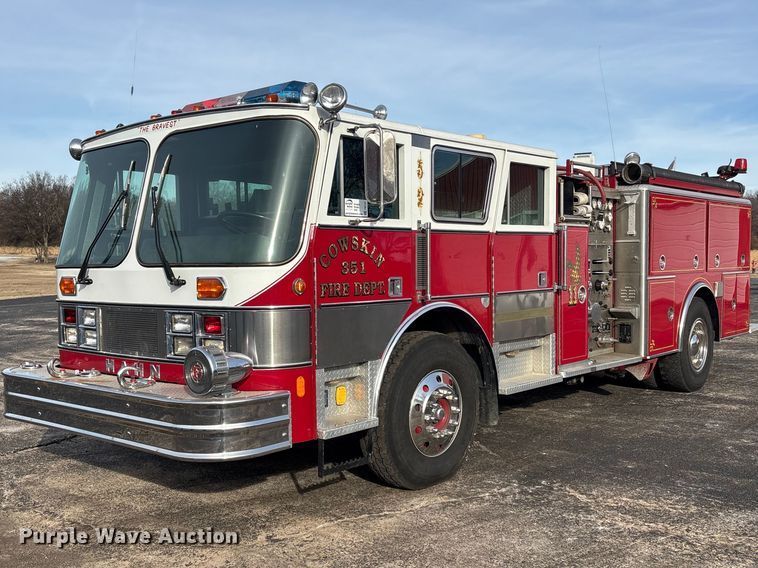 1985 Hahn HCP17 pumper fire truck - FI0137