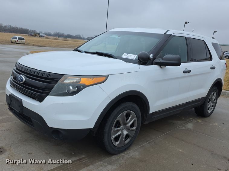2013 Ford Explorer police Interceptor SUV - FI0916