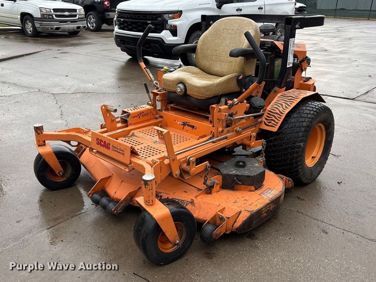 Scag Turf Tiger Commercial Turf Mower For Sale | Purple Wave Auction