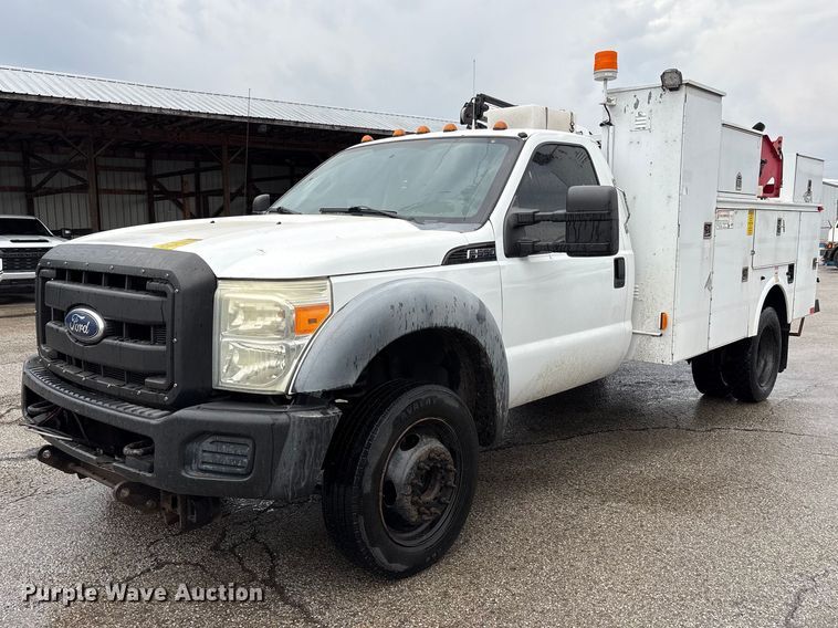 2011 Ford F550 Super Duty XL utility / service truck - FK1239