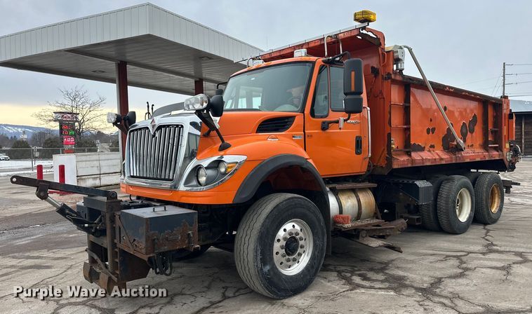 2012 International SF637 dump truck - FK1580