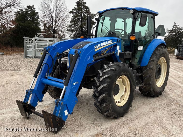 2015 New Holland T4.95 MFWD tractor - DT0043