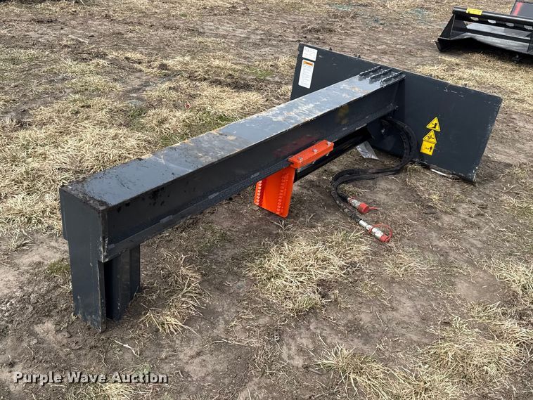 2025 WIG XN-PMJ skid steer log splitter - DZ4356