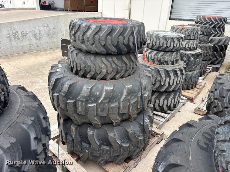 (4) Titan tractor tires and wheels - EU0321