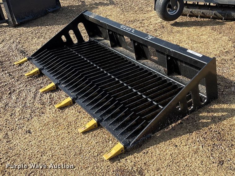 2025 Wolverine RSB78 skid steer rock bucket - EU4968